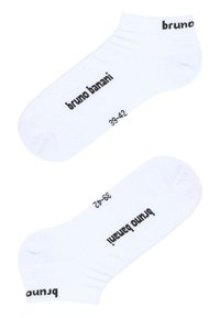 Bruno Banani 9ER PACK COFFEY - Socken - weiß