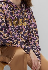 BOSS Mikina s kapucí - multi-coloured