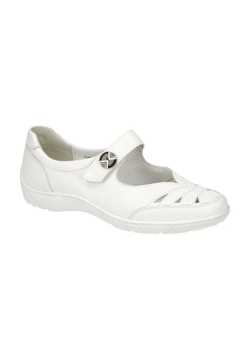 Damen Klassische Ballerinas | Waldläufer HENNI MARY JANE BALLERINA Riemchenballerina white/weiß - EG71747 Damen Klassische Ballerinas | Waldläufer HENNI MARY JANE BALLERINA Riemchenballerina white/weiß - EG71747