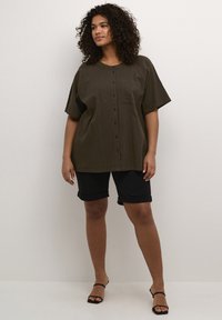 Kaffe Curve KCPAULA - Blusa - forest night
