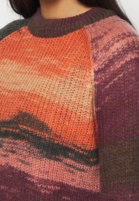 Noisy May Strickpullover - red