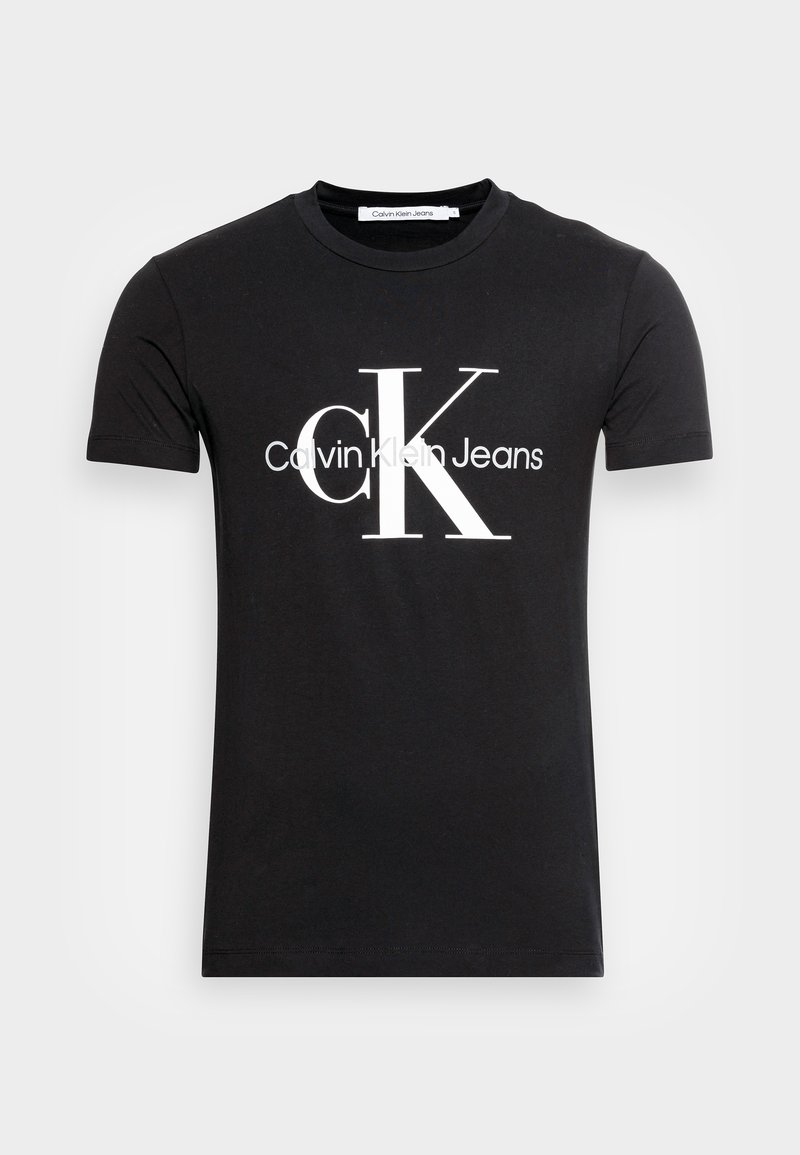 Calvin Klein Jeans T-shirt print zwart