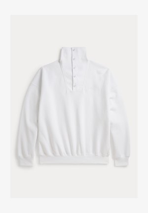 Polo Ralph Lauren, VINTAGE FLEECE-KNT-PULLOVER - Pulover din fleece - white