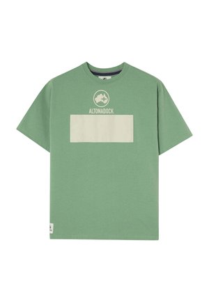 ALTONADOCK, CAMISETA HORIZON VERDE - Camiseta estampada - verde