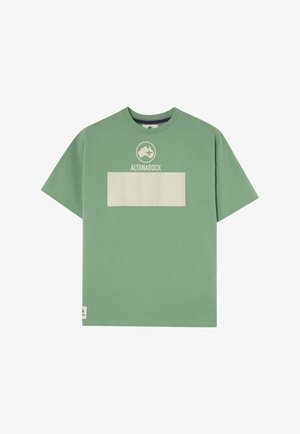 ALTONADOCK, CAMISETA HORIZON VERDE - Camiseta estampada - verde