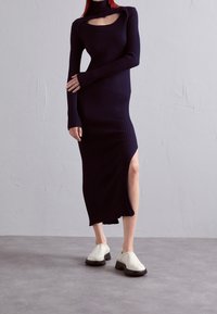 Won Hundred Stickad klänning - dark blue