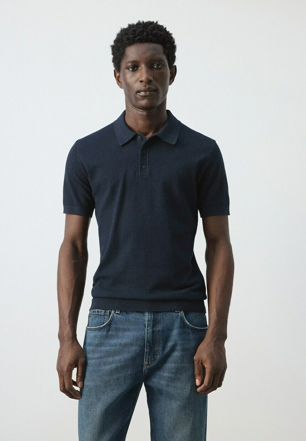 OVY Standard Seed Stitch Polo Lサイズ Standard Seed Stitch Polo | OVY