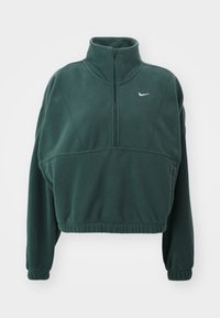 ONE  - Fleecepullover - vintage green/white
