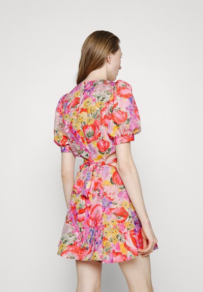 AMUR COLE CUTOUT MINI DRESS - Koktel haljina / svečana haljina - neonpink