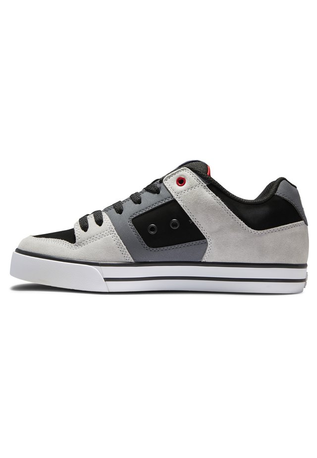 PURE - Obuwie deskorolkowe - black/grey/red