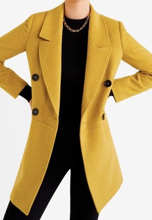 Manteau court - mustard yellow