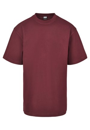 Urban Classics TALL TEE - Lihtne T-särk - redwine