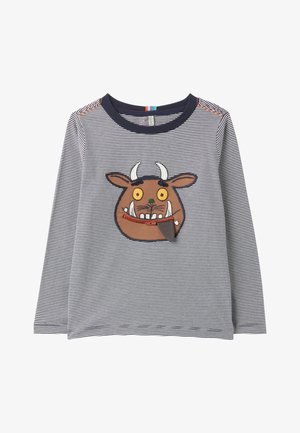 ARTWORK - Longsleeve - navy white stripe