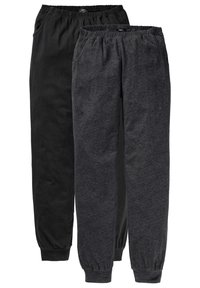 bonprix 2ER PACK - Pantaloni del pigiama - grey
