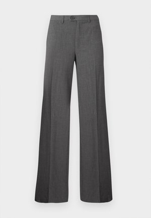 Vero Moda VMTEXAS STRAIGHT PANT - Trousers - dark grey