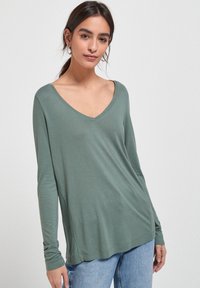 Next Langærmet T-shirt - khaki
