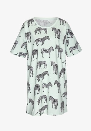 LASCANA, VIVANCE DREAMS BY LASCANA ANIMAL - Chemise de nuit / Nuisette - mint-gemustert