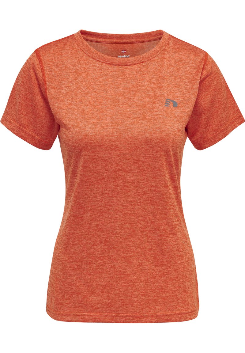 NEWLINE T-shirt print oranje gemêleerd NEWLINE T-shirt print oranje gemêleerd