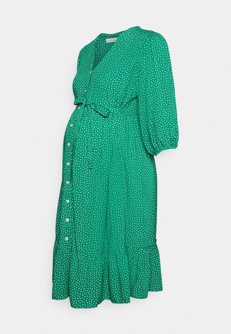 Damen Freizeitkleider | JoJo Maman Bébé PIP TIERED DRESS Blusenkleid green/grün - OA76948 Damen Freizeitkleider | JoJo Maman Bébé PIP TIERED DRESS Blusenkleid green/grün - OA76948