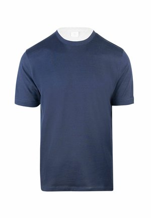 GIROCOLLO - T-shirt basic - blu
