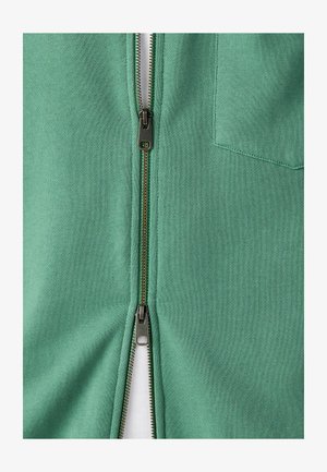 Next, Zip-up sweatshirt - green