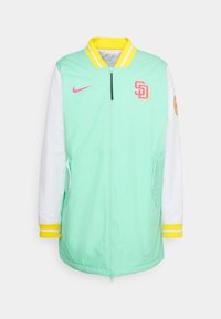 MLB SAN DIEGO PADRES CITY CONNECT DUGOUT JACKET - Casaco de treino - green glow/white