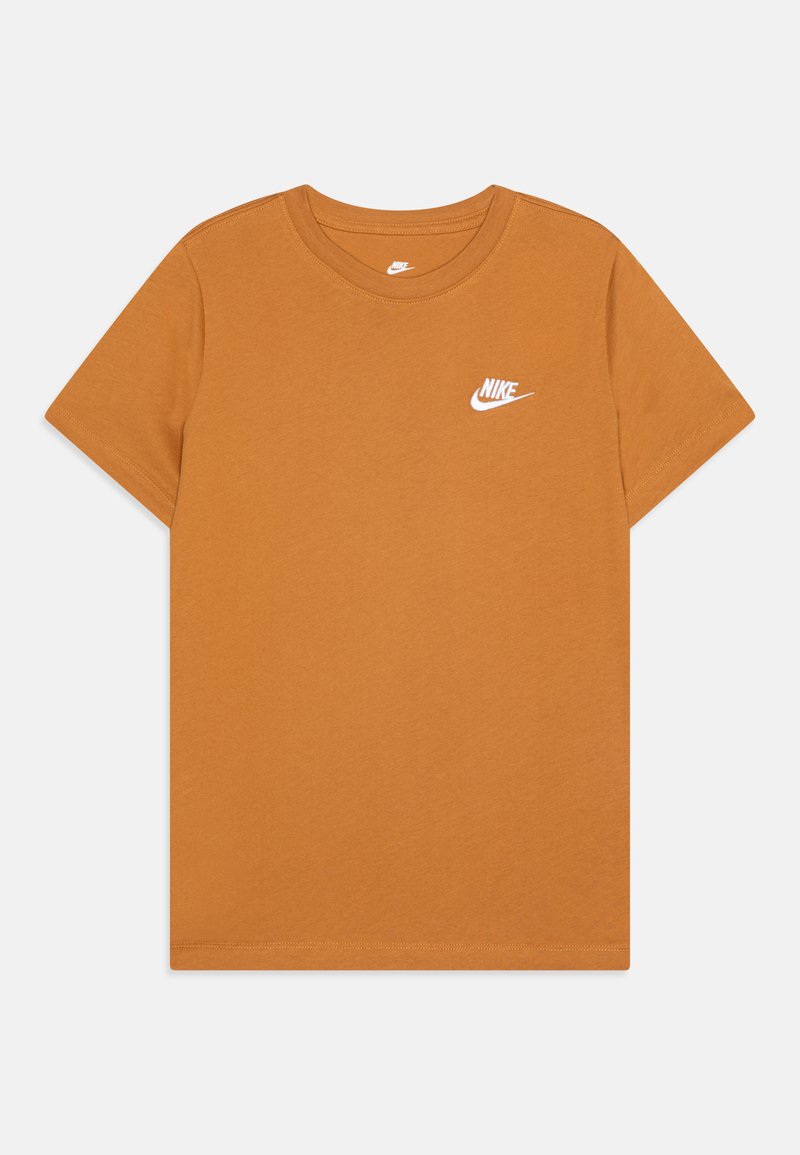 Nike Sportswear TEE FUTURA UNISEX - Paprasti marškinėliai - flax