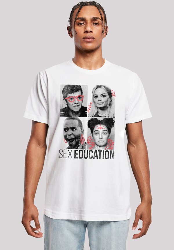 SEX EDUCATION CLASS PHOTOS NETFLIX TV SERIES - T-Shirt print - weiß