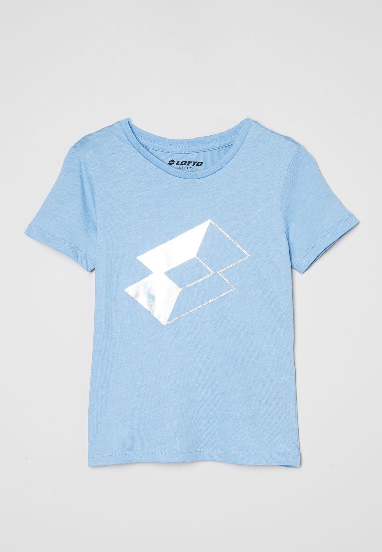 Lotto T-shirt print lichtblauw