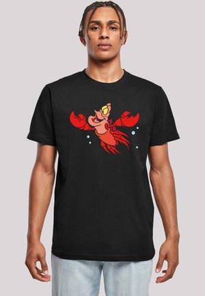 DISNEY ARIELLE DIE MEERJUNGFRAU SEBASTIAN BUBBLES - Print T-shirt - black