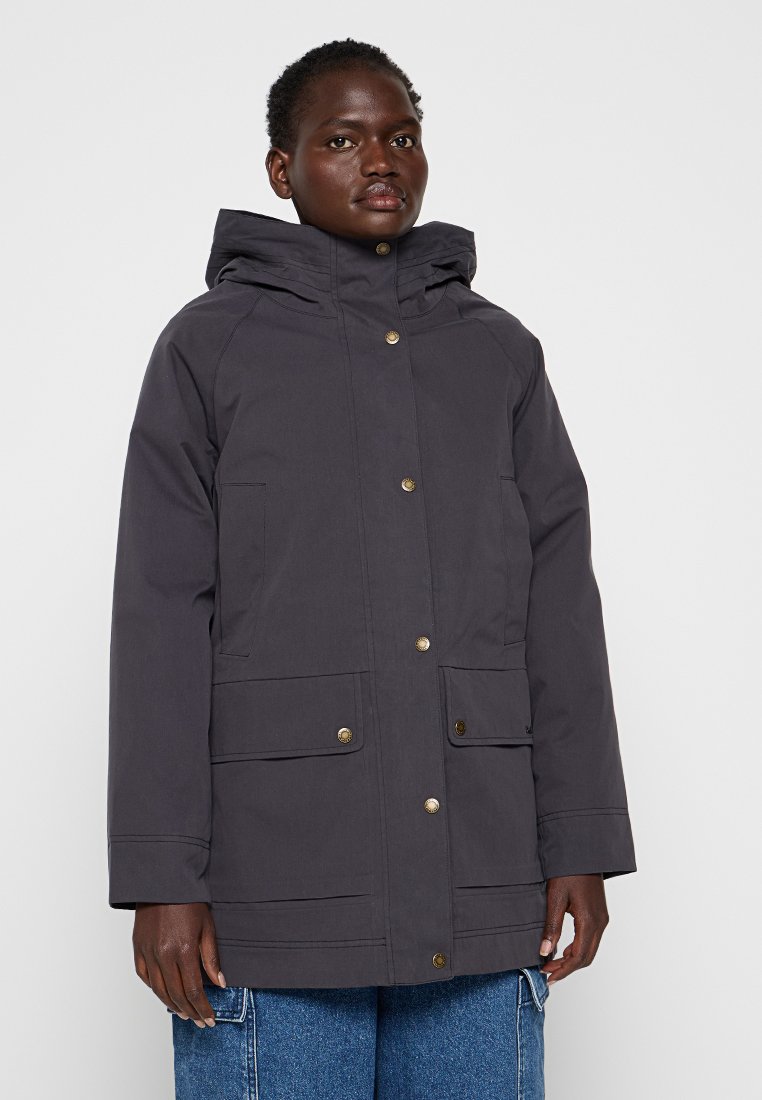 Barbour Winterjas donkergrijs