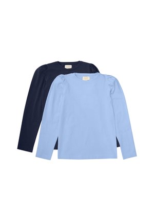 2-PACK - Langarmshirt - bel air blue