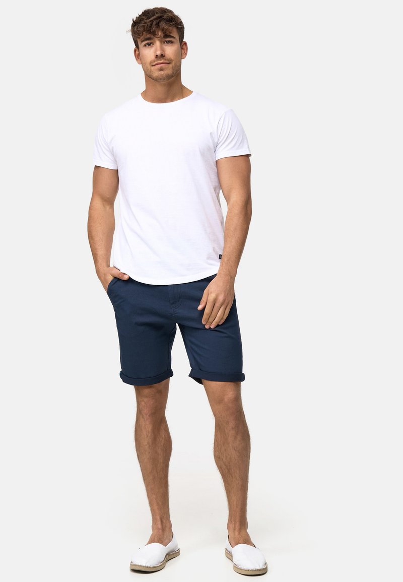 Herren Chino Shorts | INDICODE JEANS CHINO BALTIN Shorts navy/dunkelblau - AT00593 Herren Chino Shorts | INDICODE JEANS CHINO BALTIN Shorts navy/dunkelblau - AT00593