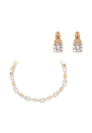 SET - Fülbevalók - gold-coloured