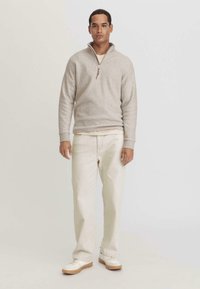 hessnatur TROYER - Fleecepullover - düne