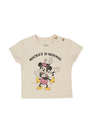 MICKEY UND MINNIE BABY  - Camiseta estampada - beige