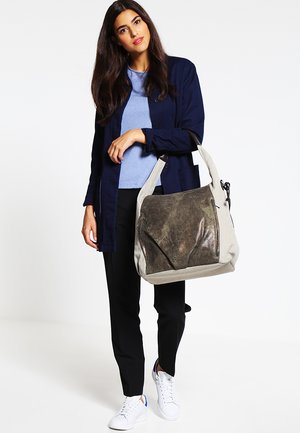 HOBO BAG - Taška na přebalování - olive/beige