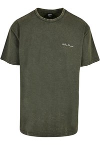 SMALL EMBROIDERY  - T-shirt basique - bottlegreen