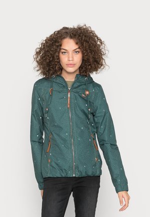 DAROW PRINT - Chaqueta fina - dark green
