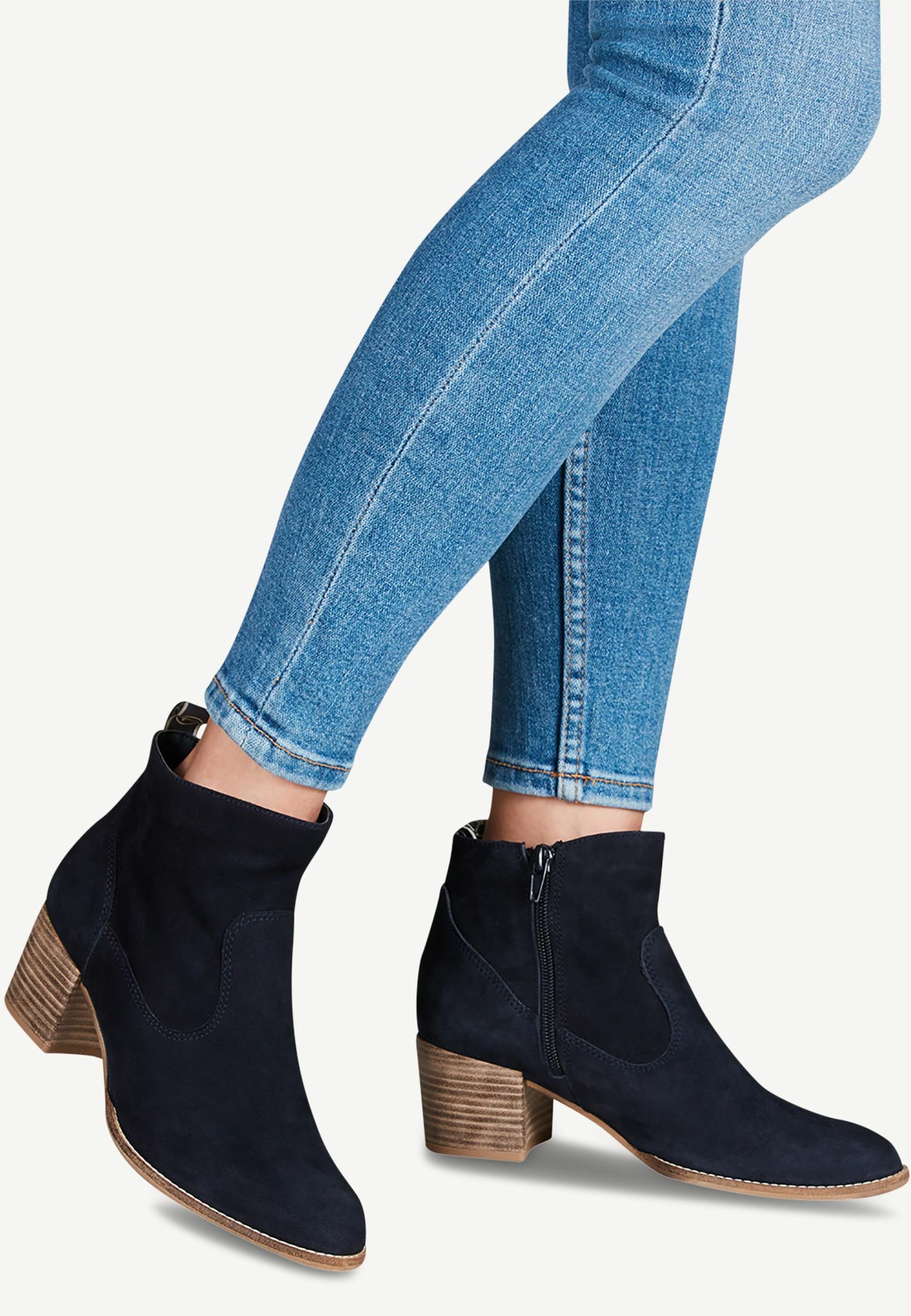 Tamaris TAMARIS STIEFELETTE Korte laarzen navy Zalando.nl Tamaris Korte laarzen navy Zalando.nl