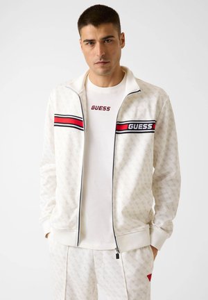 Sweatjacke - weiß multicolor