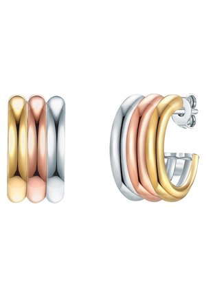 Ohrringe - silber- und gelbgoldfarben/roségold-coloured