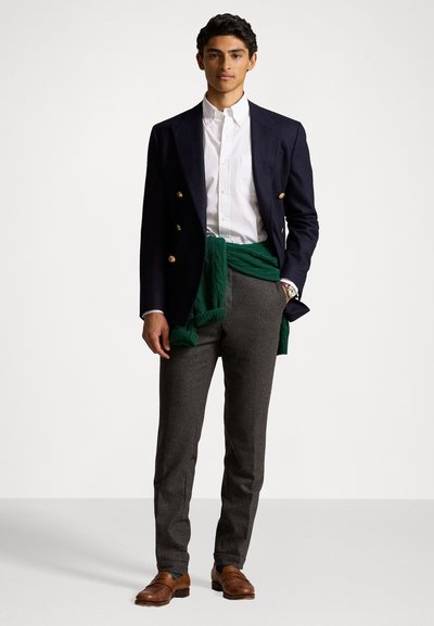 Polo Ralph Lauren CUSTOM FIT POLO BEAR POPLIN SHIRT - Marškiniai - white