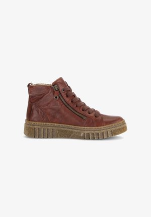 Gabor, GABOR SNEAKER HIGH - High-top trainers - dark-red