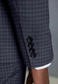 Next SLIM FIT SIGNATURE ZIGNONE CHECK  - REGULAR FIT - Suit jacket - purple