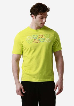 T-shirt con stampa - green primrose