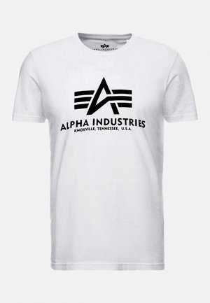 T-shirt imprimé - weiss