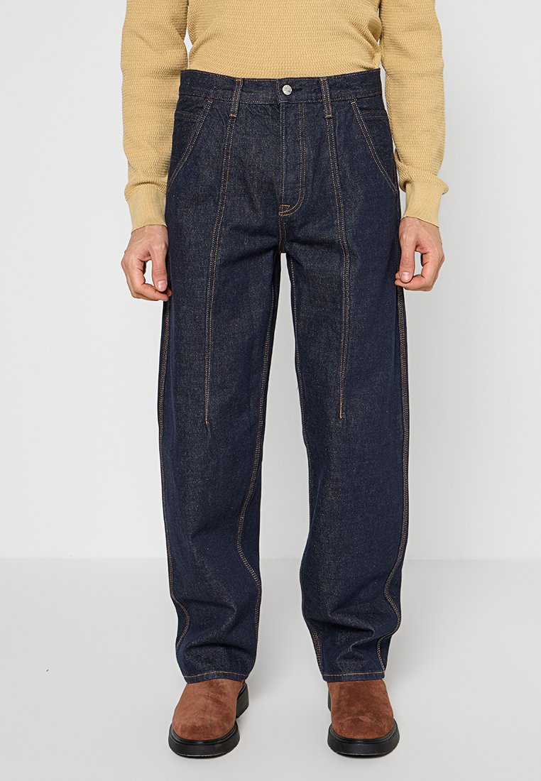 Calvin Klein Wide leg blauw denim/bluedenim Calvin Klein Wide leg blauw denim/bluedenim
