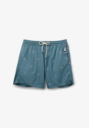 IUMAN Intimissimi, CRAB-EMBROIDERED WITH BOTTLE OPENER - Zwemshorts - blue