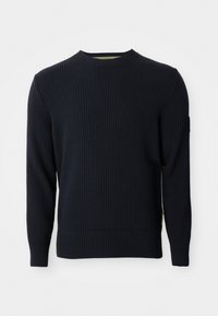 MARC O’POLO X DFB TRAVEL COLLECTION CREWNECK - Pullover - deep night blue
